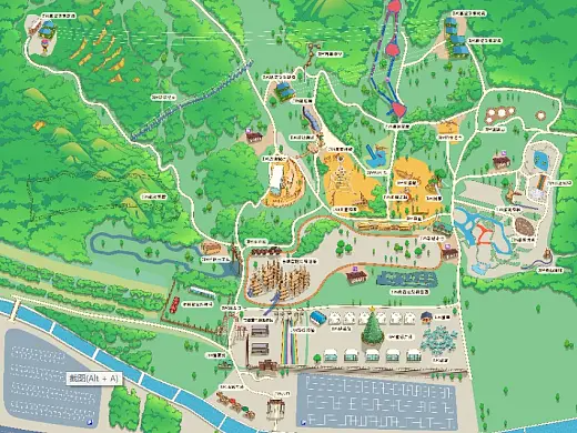 白朗景区手绘地图在紧急疏散与救援中的重要作用 ？